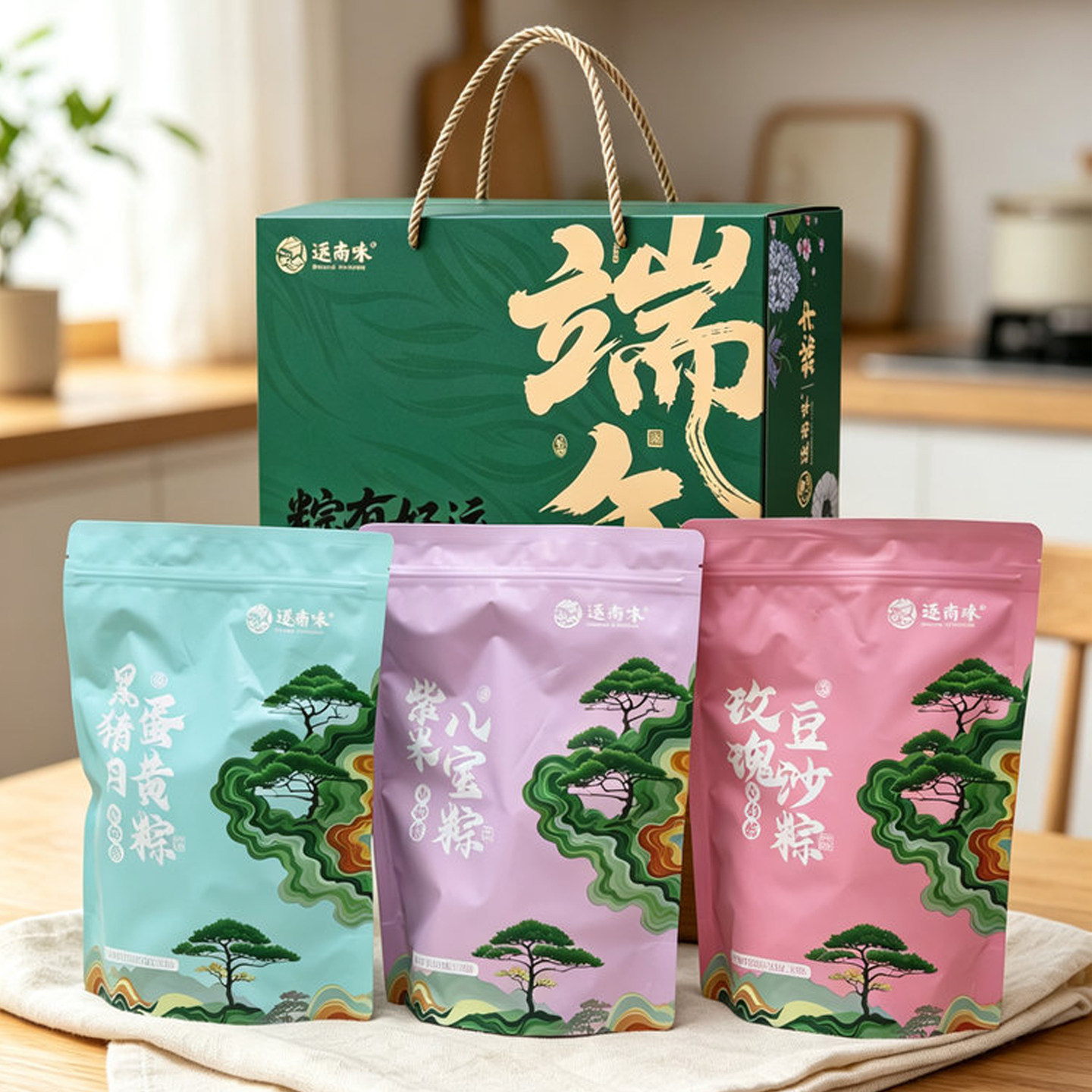 云南特产粽子礼盒端午节礼品