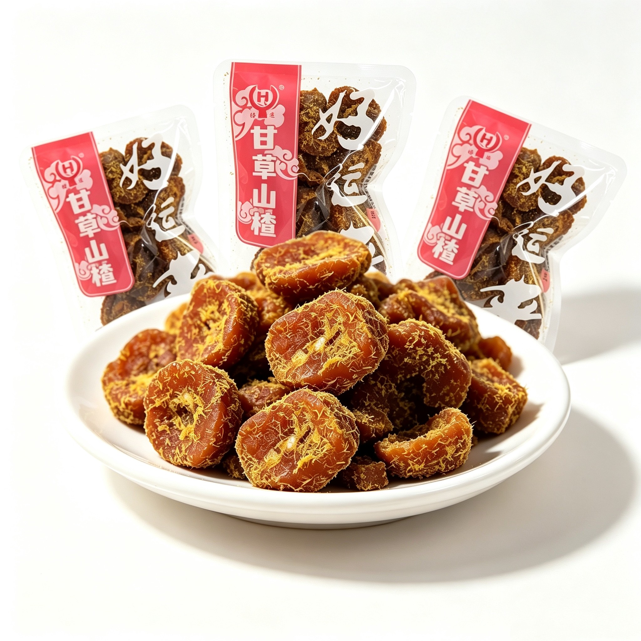 湖州好运来甘草山楂小包装散装称重休闲蜜饯果脯酸甜零食山楂片