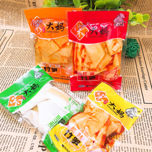 重庆宋大妈泡椒竹笋500g小包装香辣红油山椒笋尖脆嫩尖尖笋片零食
