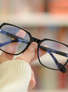 GM眼镜框超轻Mantu-TR90黑框眼镜防蓝光韩版大方框素颜镜定制度数