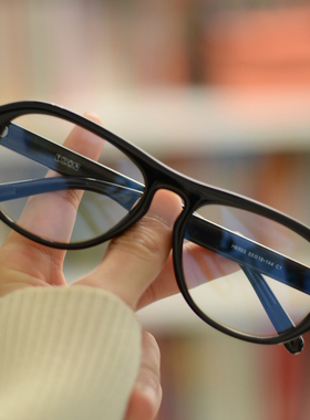 GM黑框眼镜飞行员风OAA超轻TR90男士大脸素颜显瘦女款近视防蓝光