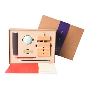 西泠印社 篆刻入门套装初学者含篆刻刀榉木印床印泥篆刻笔砂皮青