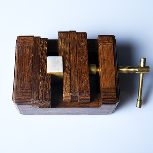 西泠印社鸡翅木印牀实木篆刻工具初学者进阶用品刻牀实木夹具石料