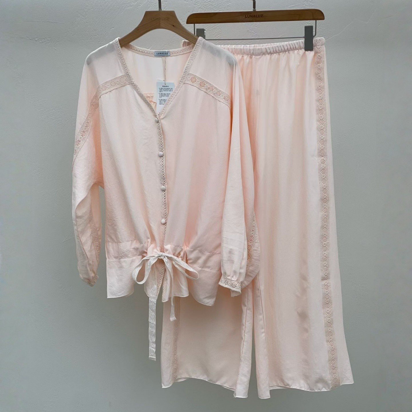 LUNALUZ韩国甜美薄软家居服睡衣