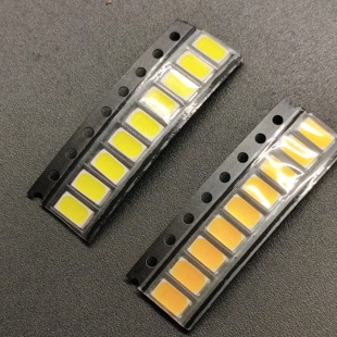 5730型号LED灯珠白光暖白色发光二极管LED光源照明维修3V0.5瓦