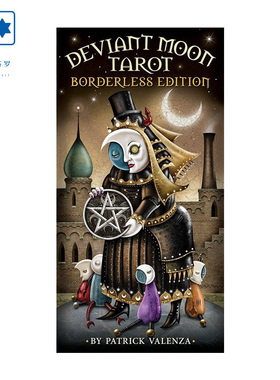 进口正版 邪月塔罗牌 Deviant Moon Tarot 益智桌游卡牌