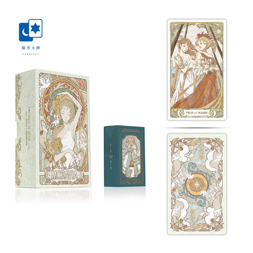 原装正版摩拉维亚塔罗牌新版 Moravia Tarot 星菱卡集桌游卡牌