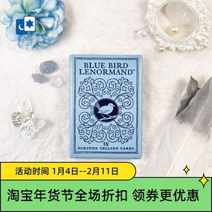 进口正版 青鸟利诺曼 Blue Bird Lenormand 桌游卡牌雷诺曼