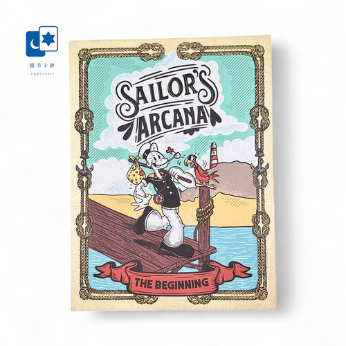 进口正版 大力水手塔罗牌 Sailor's Arcana Tarot 复古桌游卡牌