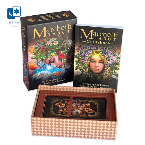 进口正版 马尔凯蒂戏剧塔罗牌 Marchetti Tarot 桌游卡牌