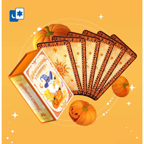 原创正版万圣狂欢利诺曼卡牌