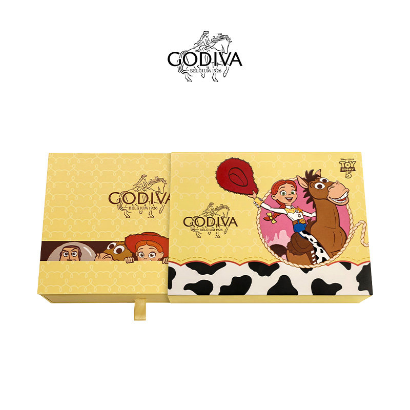 【重磅新品】Godiva歌帝梵玩具总动员巧克力立体礼盒黑巧零食礼物
