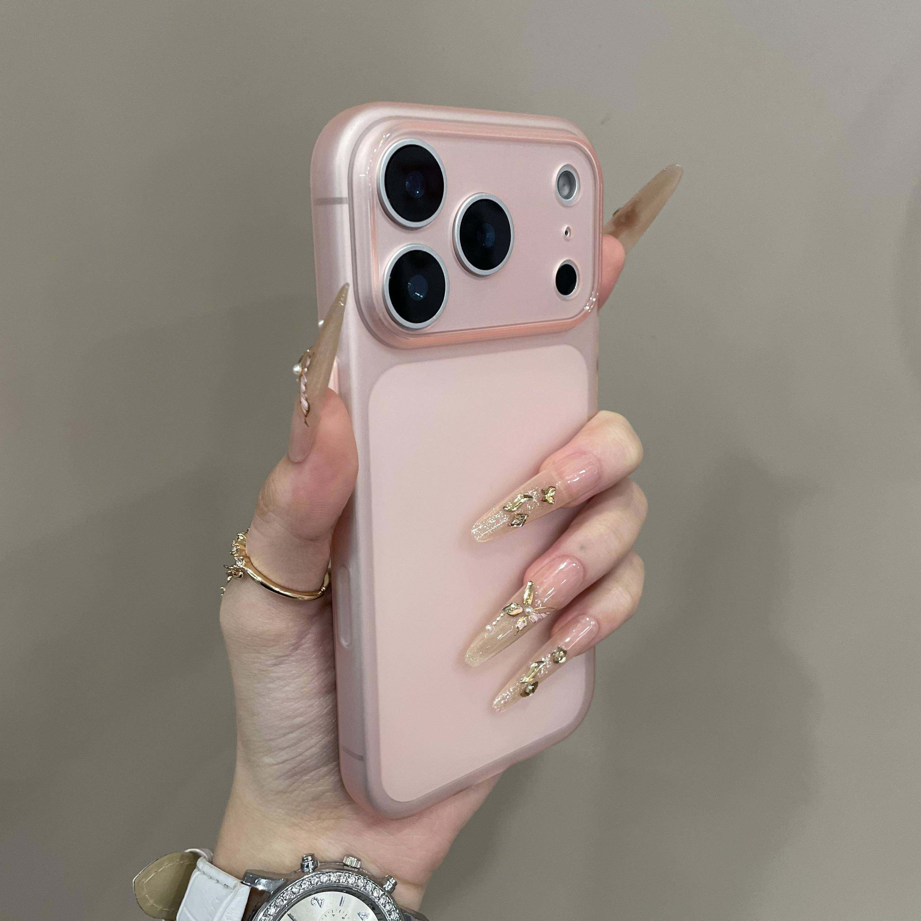 夏季超薄磨砂半透软壳适用iPhone17promax手机壳15新款17pro网红女款13创意全包防摔16pro超好看17保护套