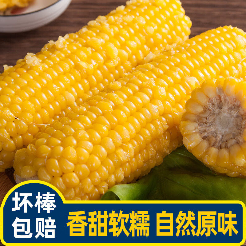 鲜食云谷黑龙江甜糯玉米粘糯香甜
