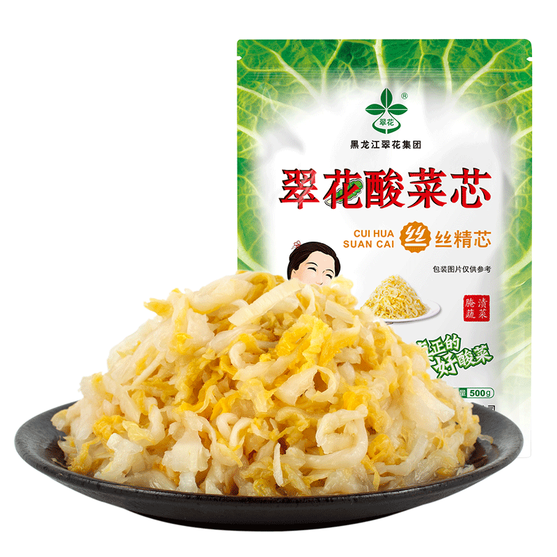 正宗切丝饺子猪肉500g*4翠花酸菜