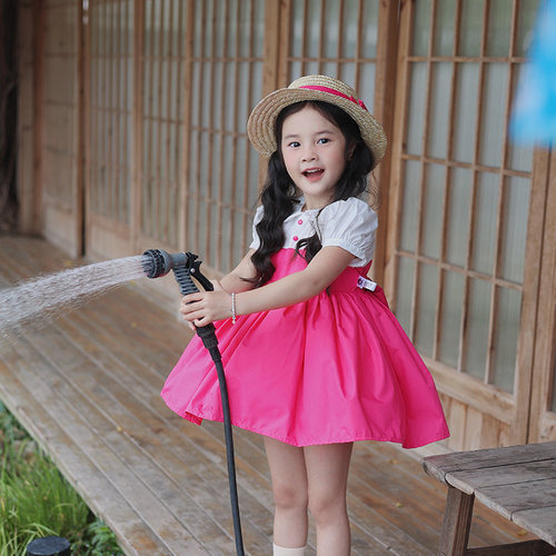 女童连衣裙小梅同款cos新款夏季