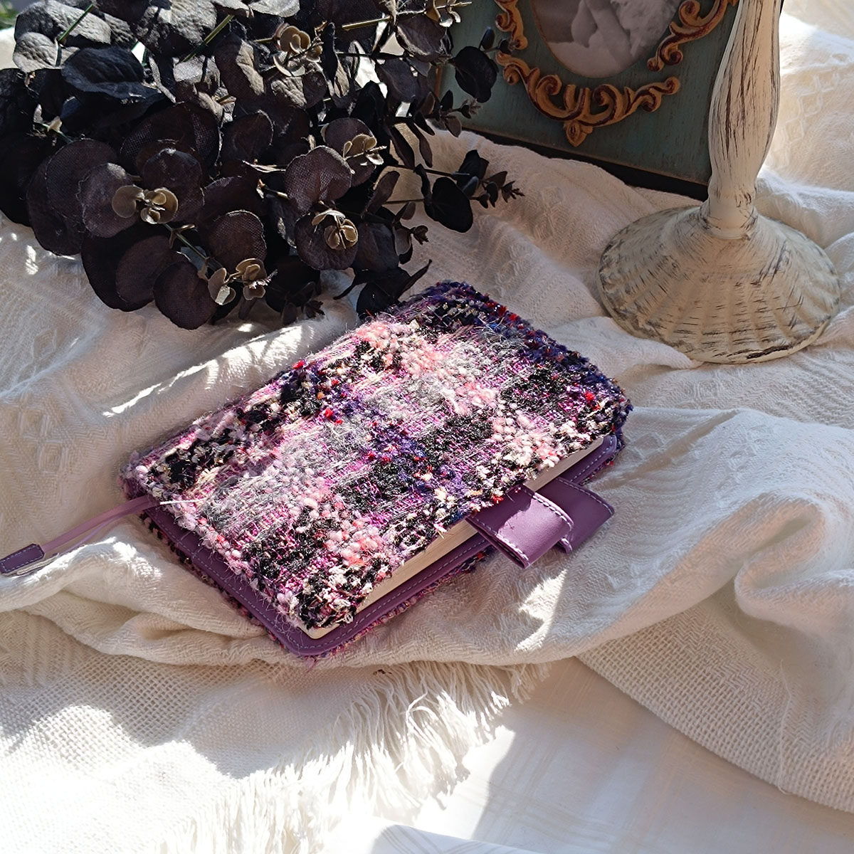 面大师 波斯 手工A5A6手帐书衣笔记本学生小香风紫色定制,文具电教/文化用品/商务用品,日记本,淘宝优惠券,粉丝福利购,淘宝优惠卷