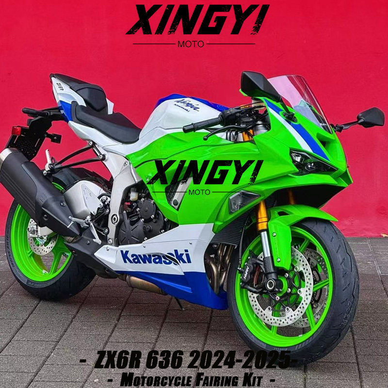 适用于川崎ZX6R 636 40周年纪念版版画 24-25款 全车外壳 整流罩
