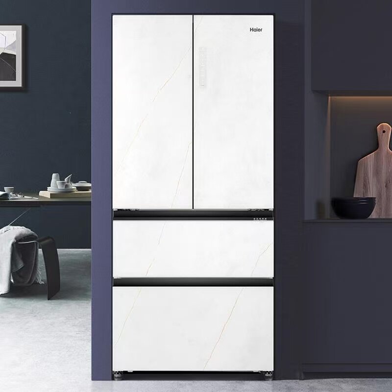 Haier/海尔 BCD-461WGHFD14WYU1零嵌入式家用十字门白色冰箱461升