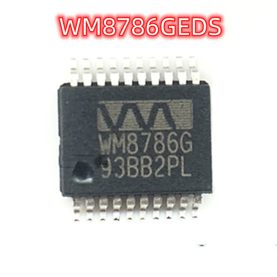 全新原装WM8786GEDS/RV 丝印WM8786G 封装SSOP20 音频模数转换器