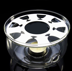 耐热玻璃花茶壶加热底座花茶茶具蜡烛温茶炉暖杯器保温器煮茶包邮