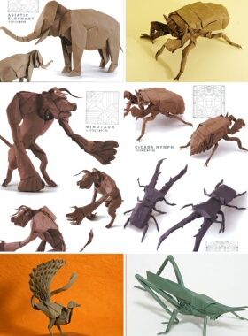 折纸资料试看探团神谷吉野小松作品PDF网盘下载复杂教程CP图