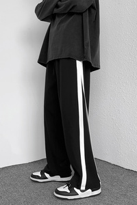 2024春季新款 现货 宽松直筒运动裤男休闲拖地裤A326P45图片