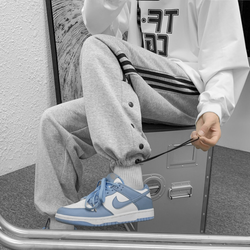 秋冬加绒加厚运动卫裤男A3240P55,男装休闲裤,电商A309
