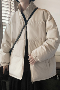 高品质现货3万 主推冬季加厚立领棉服外套情侣潮牌棉衣555TP65图片