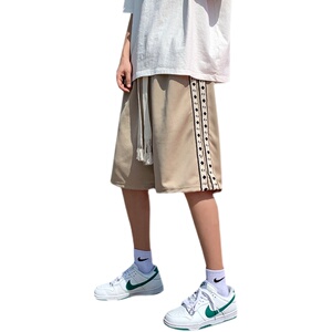 夏季潮牌短裤男女宽松运动五分裤大裤衩 A345P40 控58图片