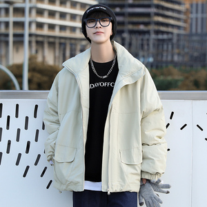主推冬季大地色工装棉服男cityboy立领棉衣外套101P128 控168图片