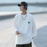 秋季主推~cityboy长袖圆领卫衣男女潮牌内搭t恤打底衫A363P40，男装卫衣，电商A309