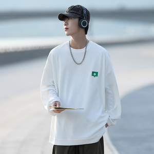 秋季主推~cityboy长袖圆领卫衣男女潮牌内搭t恤打底衫A363P40图片