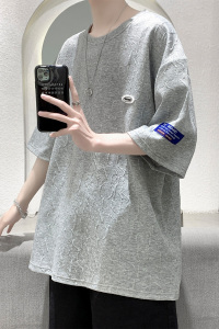 数据已出~ 主推操作 夏季Oversize潮牌情侣短袖 T10P35 控48图片