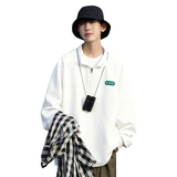 cityboy潮牌半拉链卫衣男华夫格立领外套A360P50控68，男装卫衣，电商A309