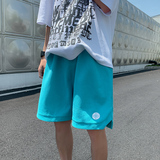 数据好款~夏季法螺纹简约休闲短裤男女宽松五分裤A223P35控48，男装休闲裤，电商A309