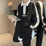 主推款~秋季卫衣套装男潮牌两件套帅气一整套衣服A369P100控138，男装卫衣，电商A309