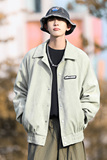 主推款~cityboy秋季麂皮绒夹克男潮牌机车棒球服外套A365P90，男装夹克，电商A309
