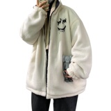 棉服男宽松ins潮牌加厚棉衣羊羔绒外套2120P108控138，男装棉衣，电商A309