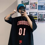 夏季潮牌宽松短袖t恤男女T03P30，男装T恤，电商A309