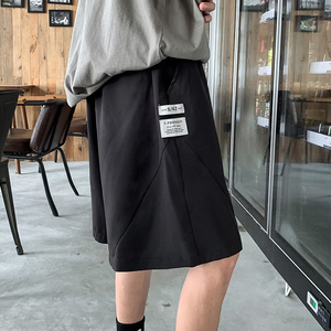 夏季薄款运动五分裤男士宽松潮牌冰丝短裤A197P25图片