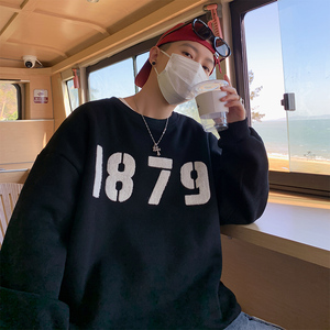2024春季新款毛巾绣卫衣男圆领 A332P45 控58图片