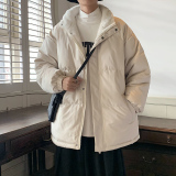 冬季立领棉服男女宽松加厚羊羔绒外套666TP80控115，男装棉衣，电商A309