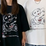 情侣衣服夏季潮牌短袖t恤男2128P35控48，男装T恤，电商A309