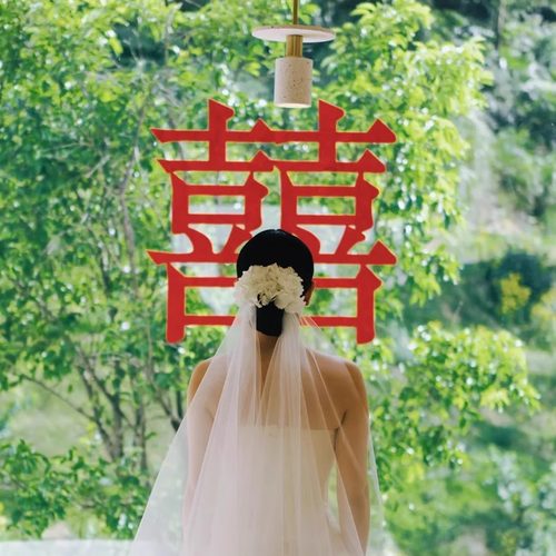 云朵喜品超大双喜拍照神器