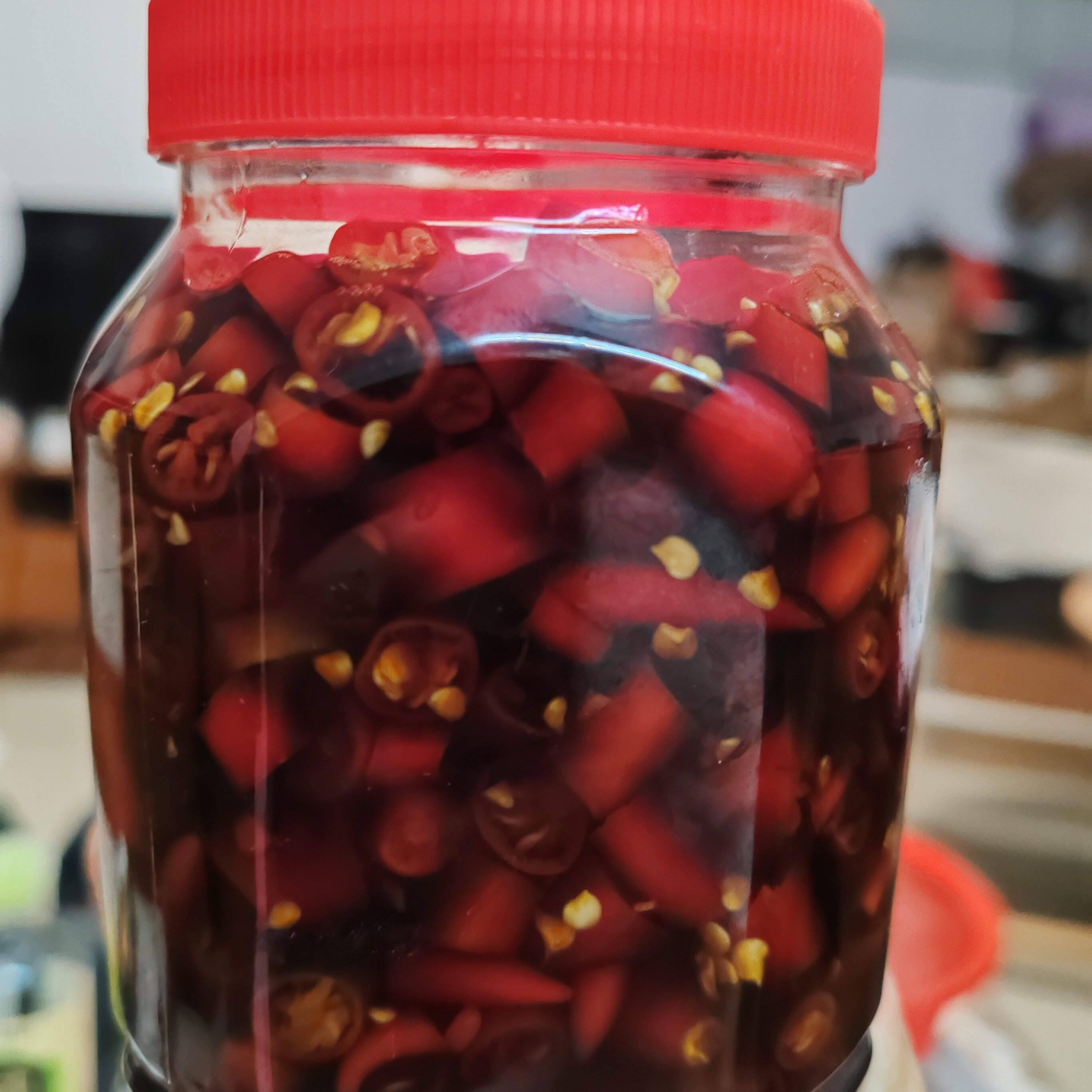 海南红辣椒特辣小米椒下单现做纯手工酱油泡辣椒酸辣爽口开胃佐料