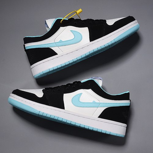 黑白熊猫男鞋郭艾伦莆田青少年鞋