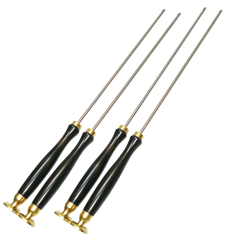 钛合金杆配铜碗空竹抖杆紫檀木柄