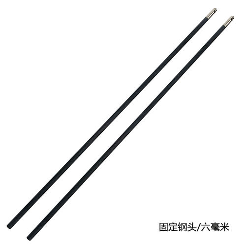 六毫米钢头碳素杆空竹抖杆小摇舲