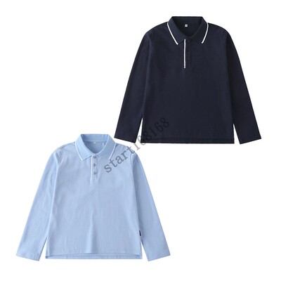 儿童翻领POLO衫棉班服